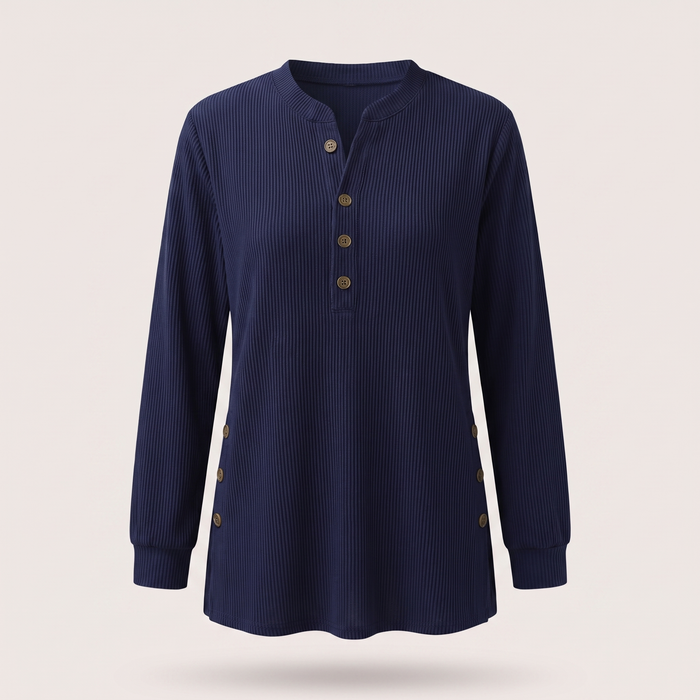 CELINE BLUS MED MJUK KRAGE