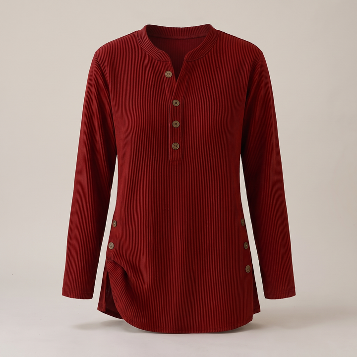 CELINE BLUS MED MJUK KRAGE