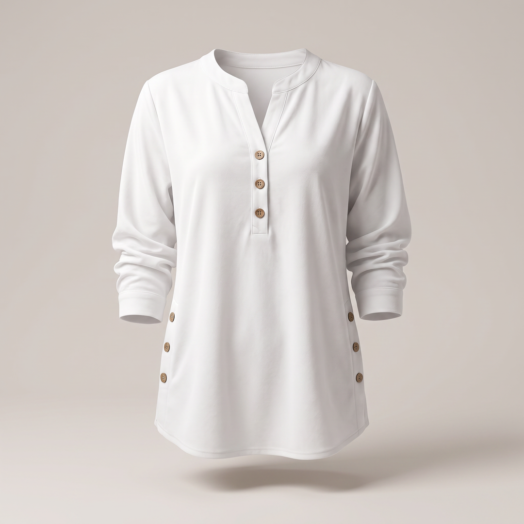 CELINE BLUS MED MJUK KRAGE