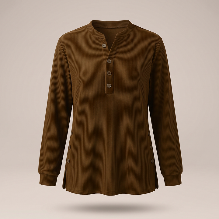 CELINE BLUS MED MJUK KRAGE