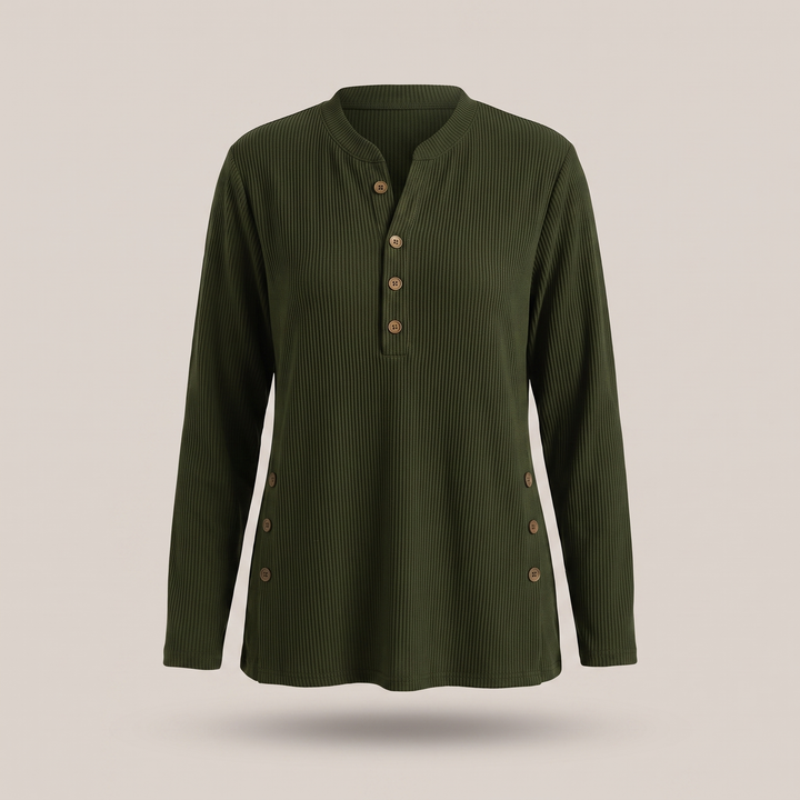 CELINE BLUS MED MJUK KRAGE