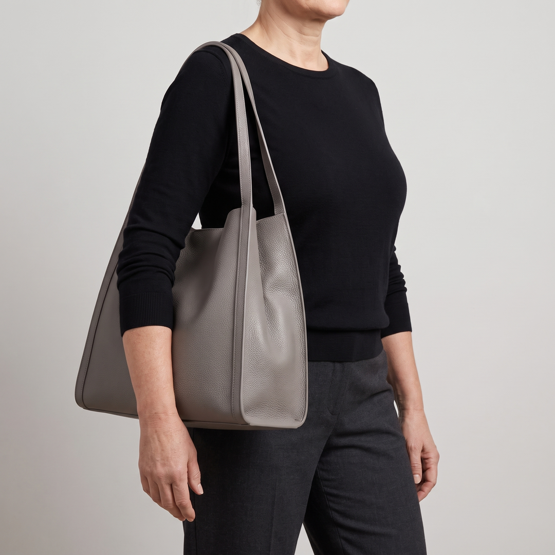 CLARA AXELVÄSKA I ÄKTA LÄDER