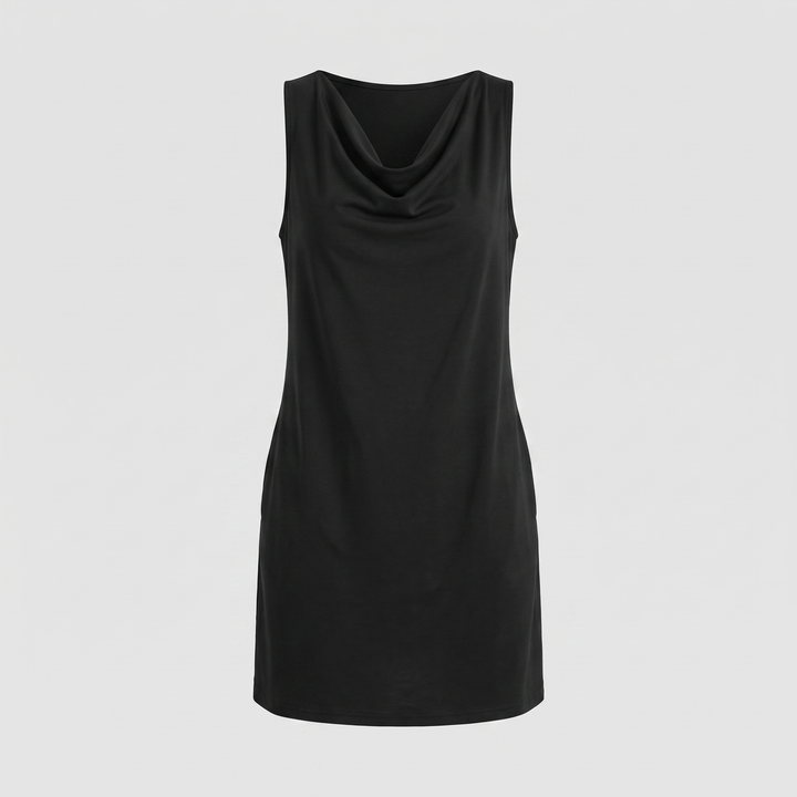 ELEANOR DRAPERAD KLÄNNING