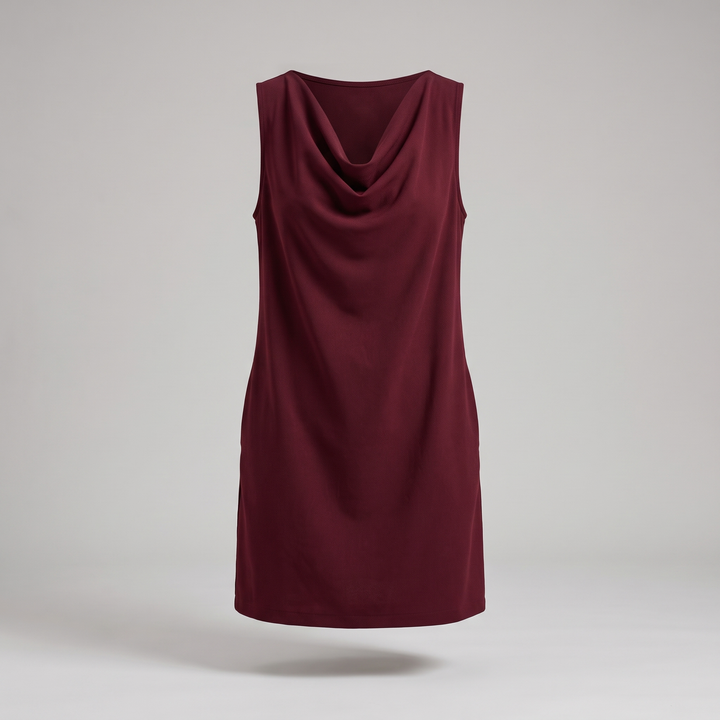 ELEANOR DRAPERAD KLÄNNING