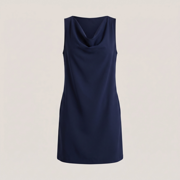 ELEANOR DRAPERAD KLÄNNING