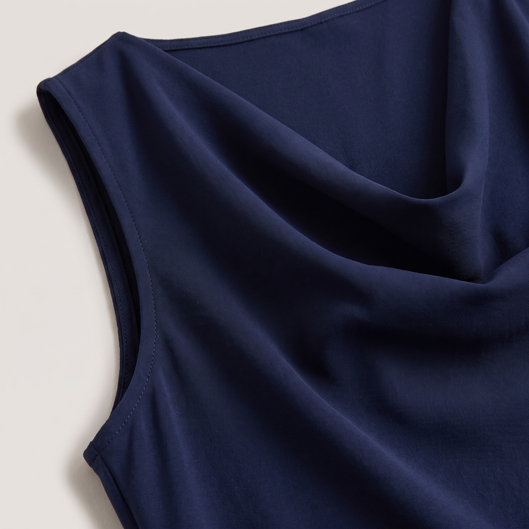 ELEANOR DRAPERAD KLÄNNING