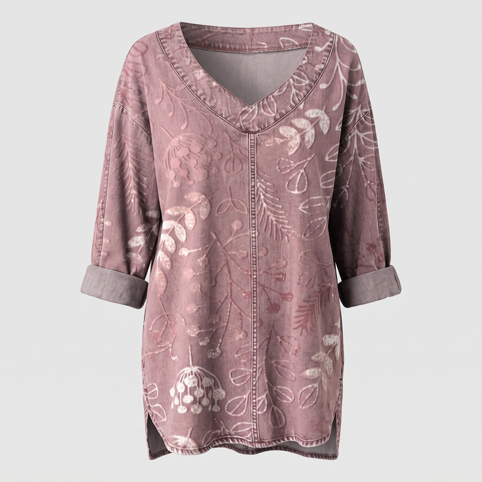 ELVERA BLÖDMYNTAD BLUS