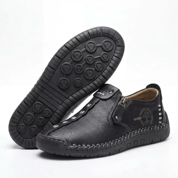 BURLEIGH LÄTTÅLIGA LOAFERS MED DRAGKEDJA