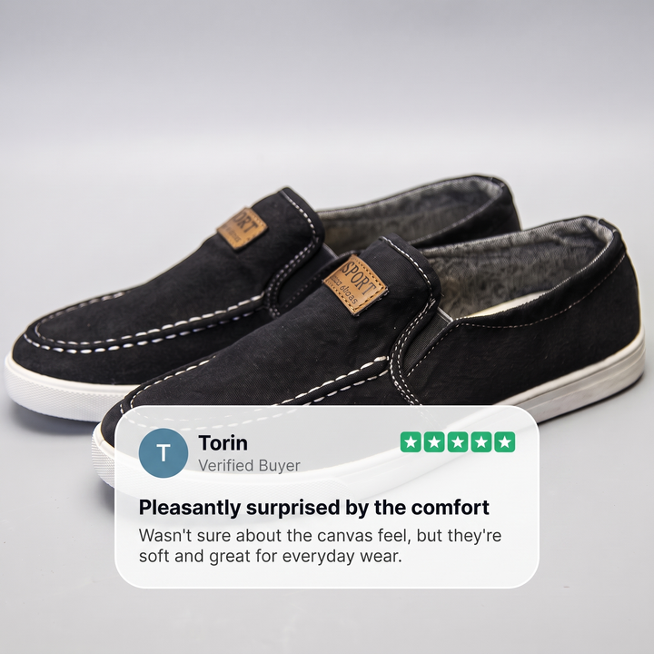 PERCIVAL BREEZE CANVASLOAFERS