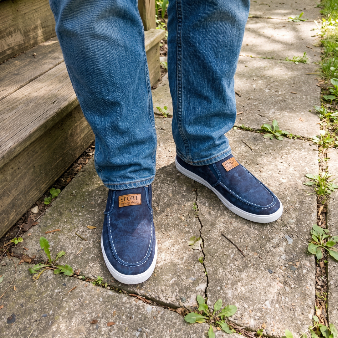 PERCIVAL BREEZE CANVASLOAFERS