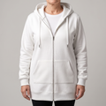 ROSAMUND MYSIGA HOODIE-KAPA MED DRAGKEDJA