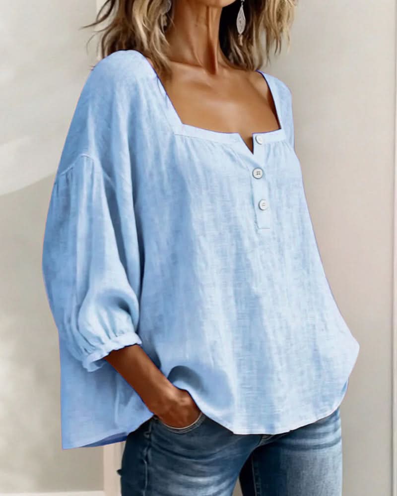 FLORENCE BLUS MED PUFFÄRM