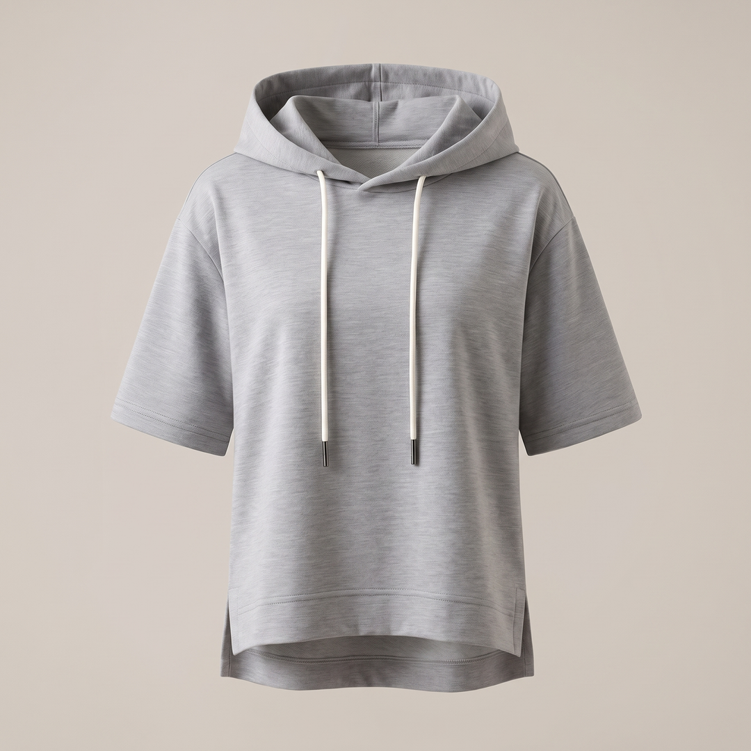 ALISON KORTÄRMAD HOODIE