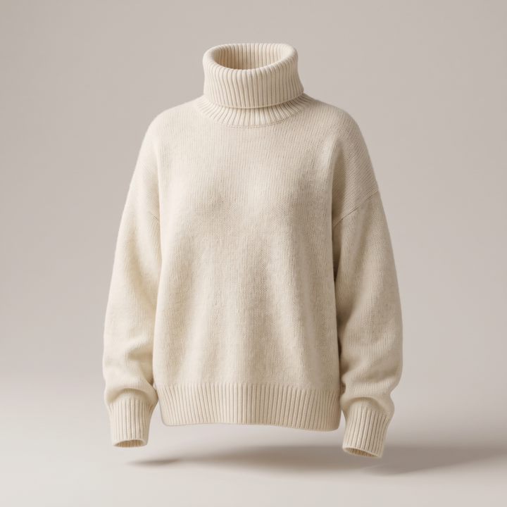 AURORA CASHMERE TURTLENECK-tröja