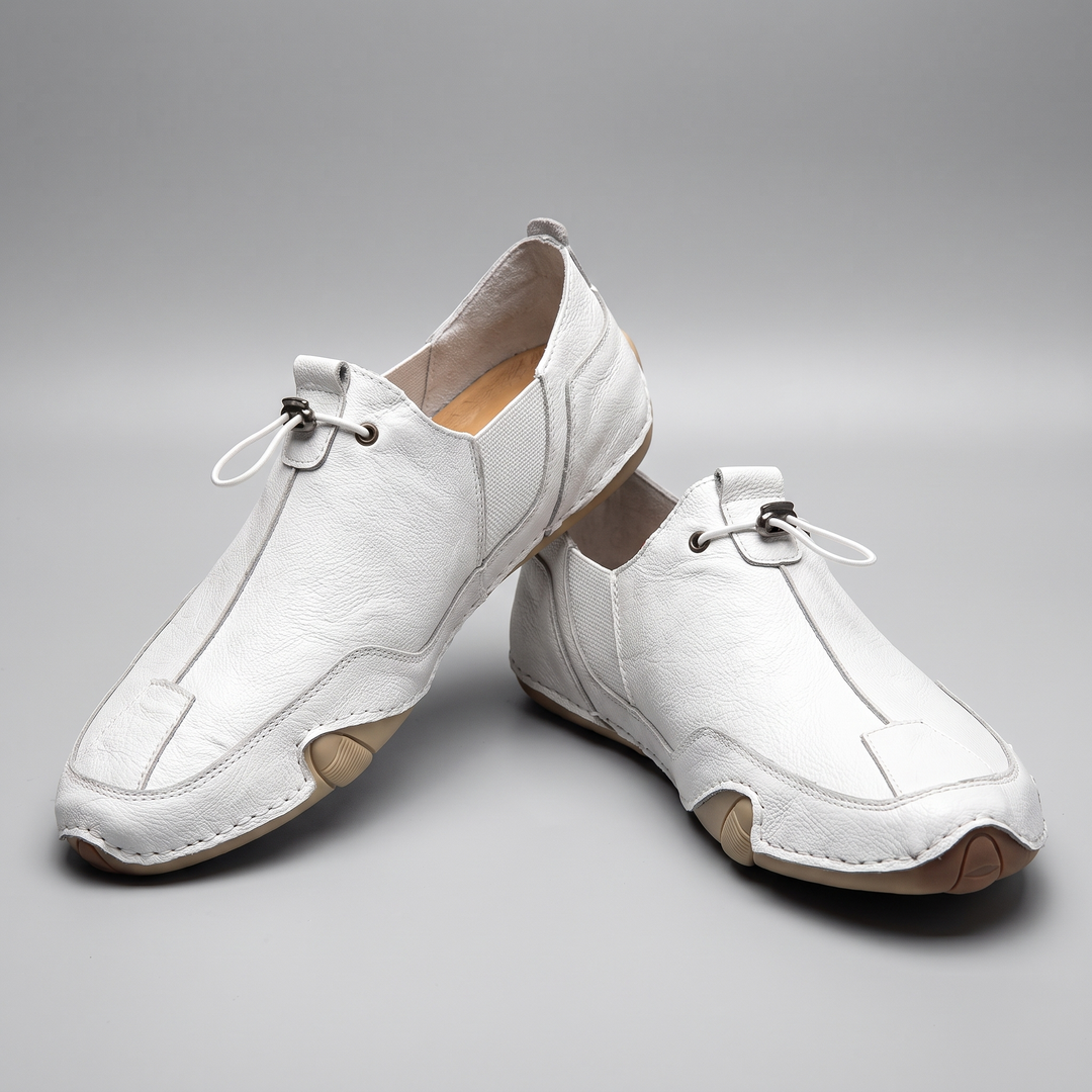 LORENZO SLIP-ONS I ÄKTA LÄDER