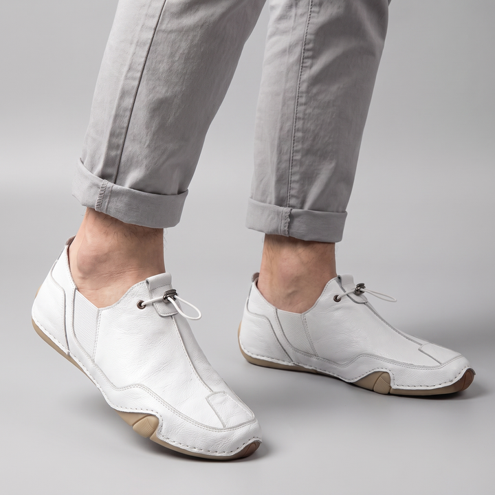 LORENZO SLIP-ONS I ÄKTA LÄDER