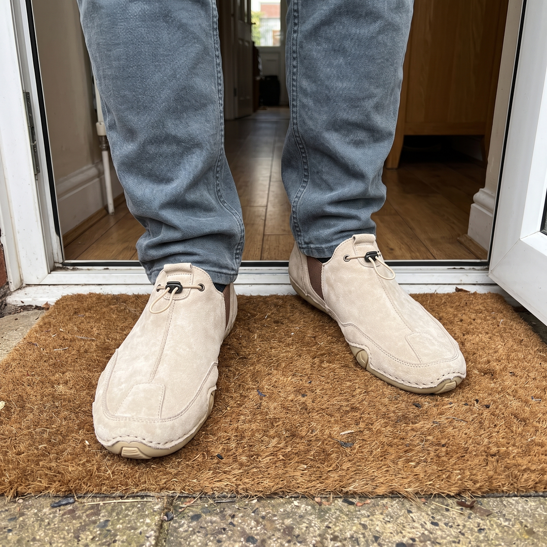 LORENZO SLIP-ONS I ÄKTA LÄDER