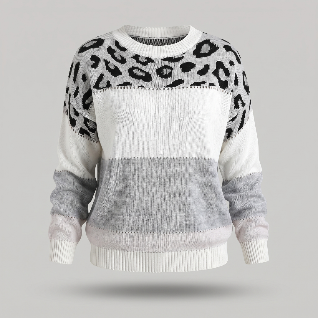 VELORA LEOPARD LUXE Tröja