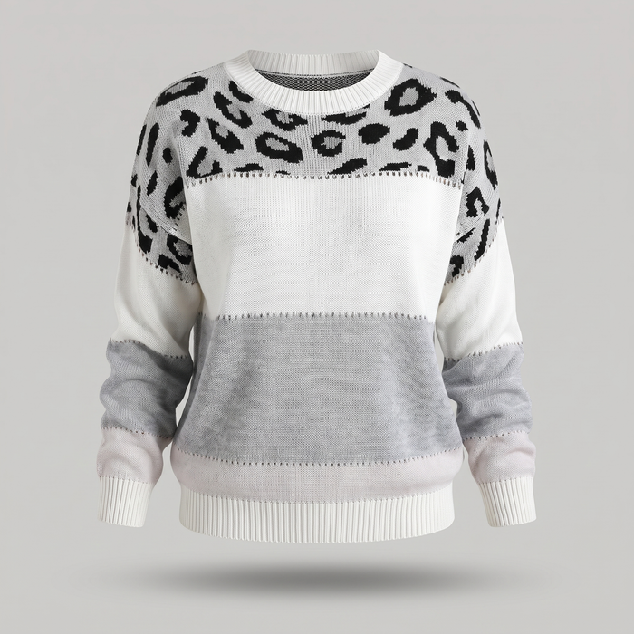 VELORA LEOPARD LUXE Tröja