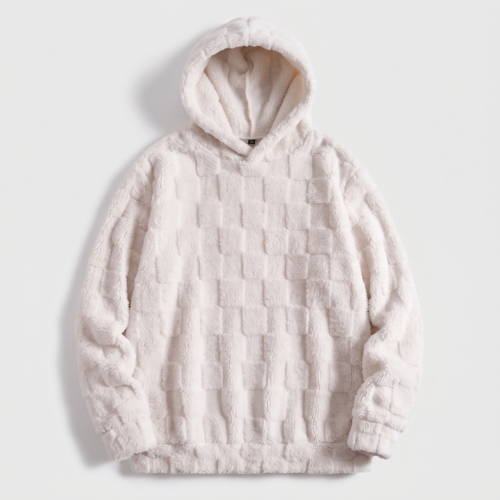 ARABELLA MYSIGT MÖNSTERT HOODIE