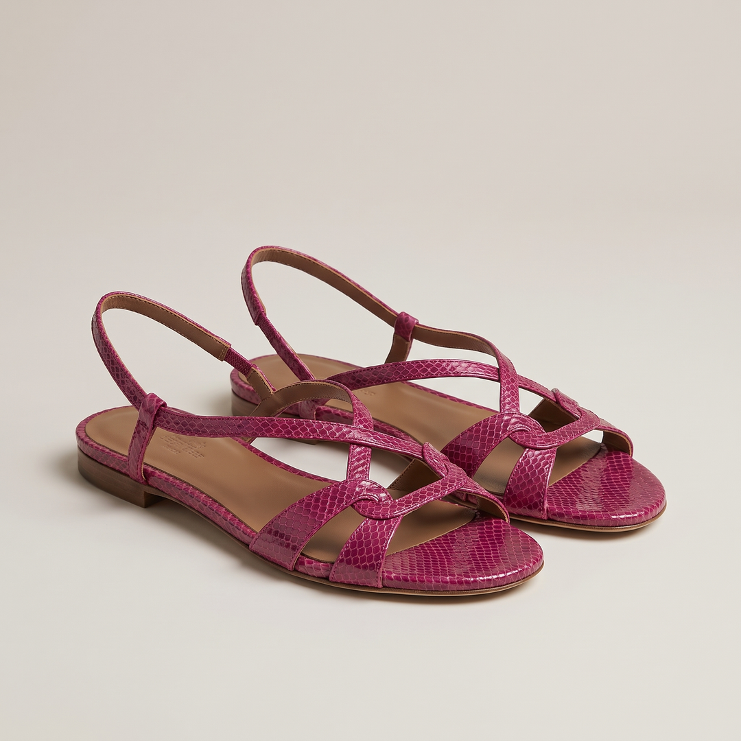 ELEGANTA KOMFORTSANDALER MED ORMEFFEKT