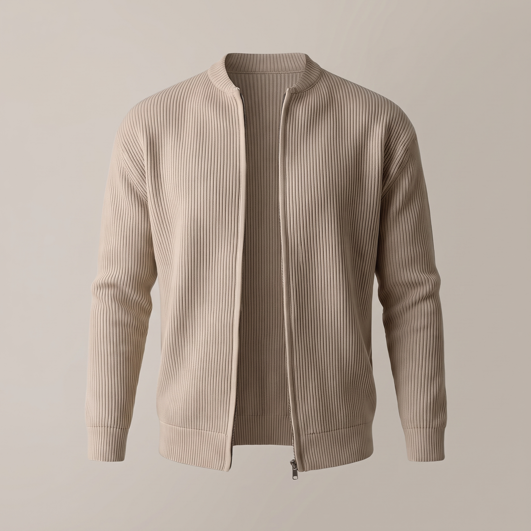 MODERN STICKAD JACKET I KULTURELLT SOCKER