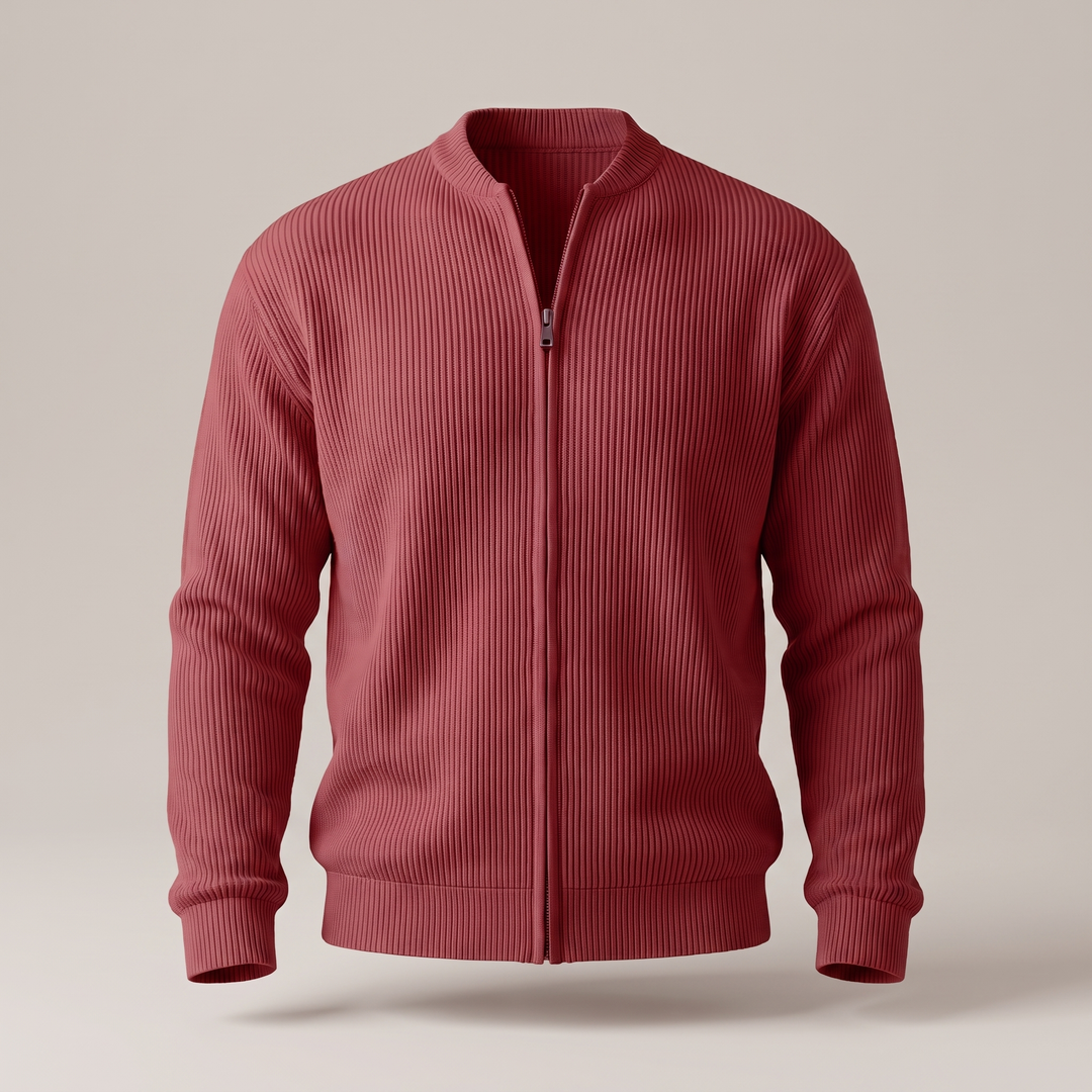 MODERN STICKAD JACKET I KULTURELLT SOCKER