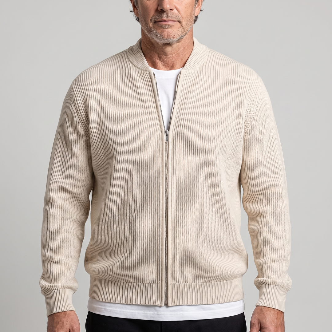MODERN STICKAD JACKET I KULTURELLT SOCKER
