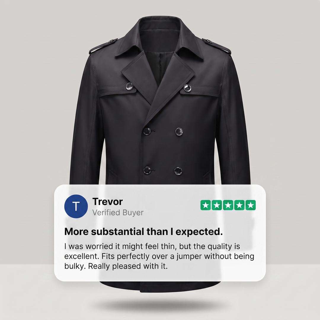 MONTFORD AVTAGBAR FODRAD TRENCHCOAT