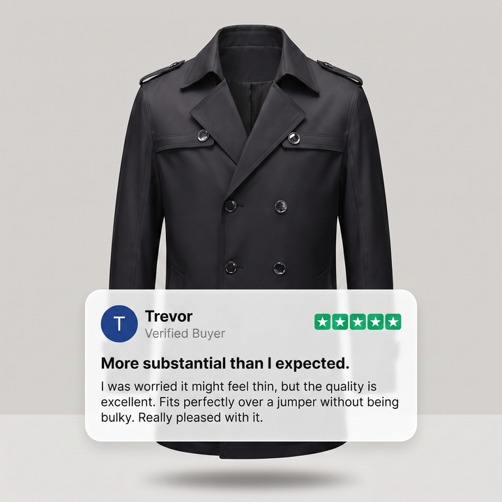 MONTFORD AVTAGBAR FODRAD TRENCHCOAT