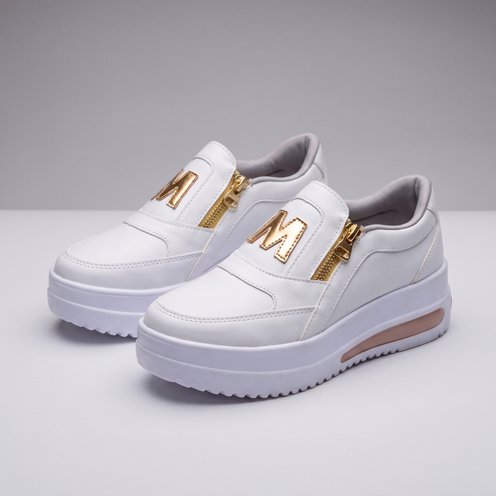 Vadderade slip-on-skor