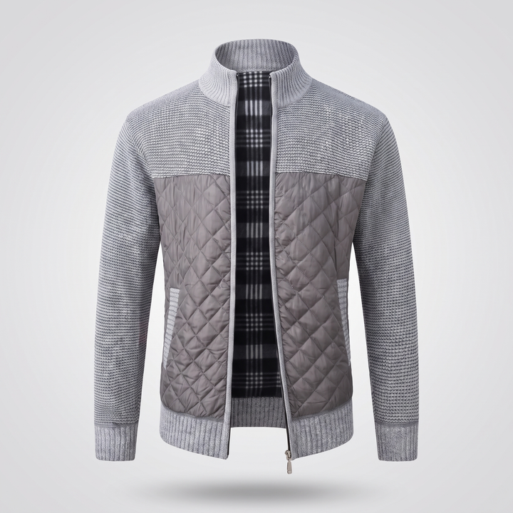 KLASSISK QUILTAD STICKAD JACKET