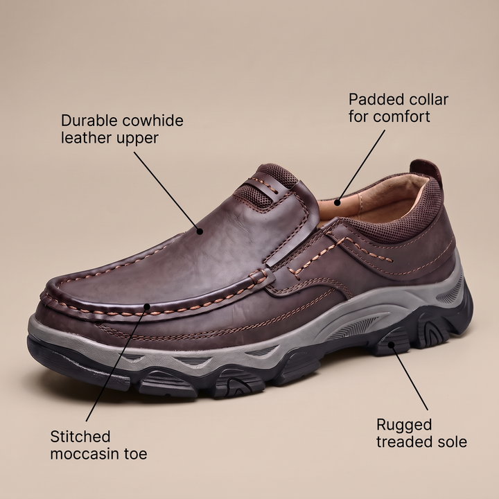 Vadderade slip-ons för vardagsbruk