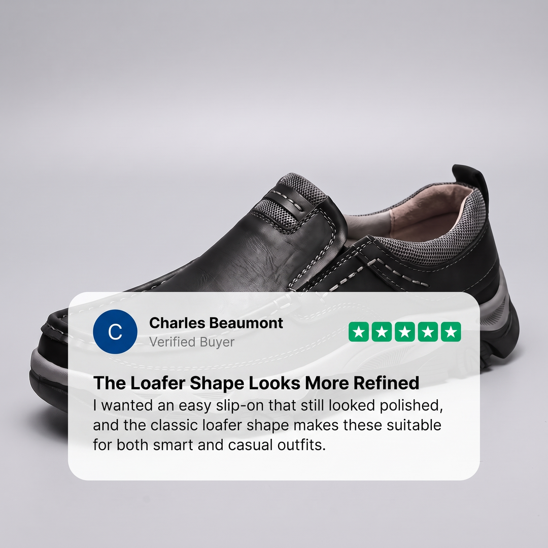 Vadderade slip-ons för vardagsbruk