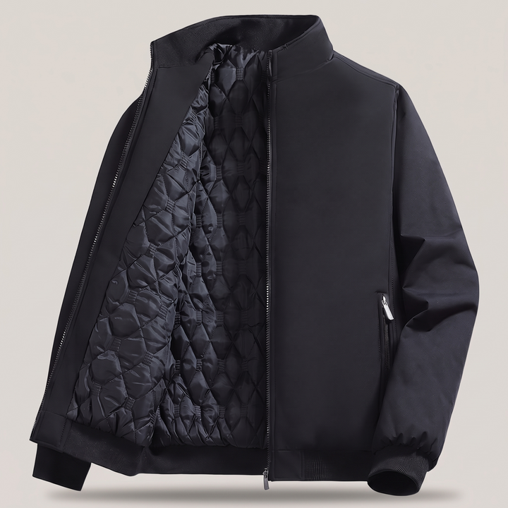 KLASSISK QUILTAD BOMBERJACKA