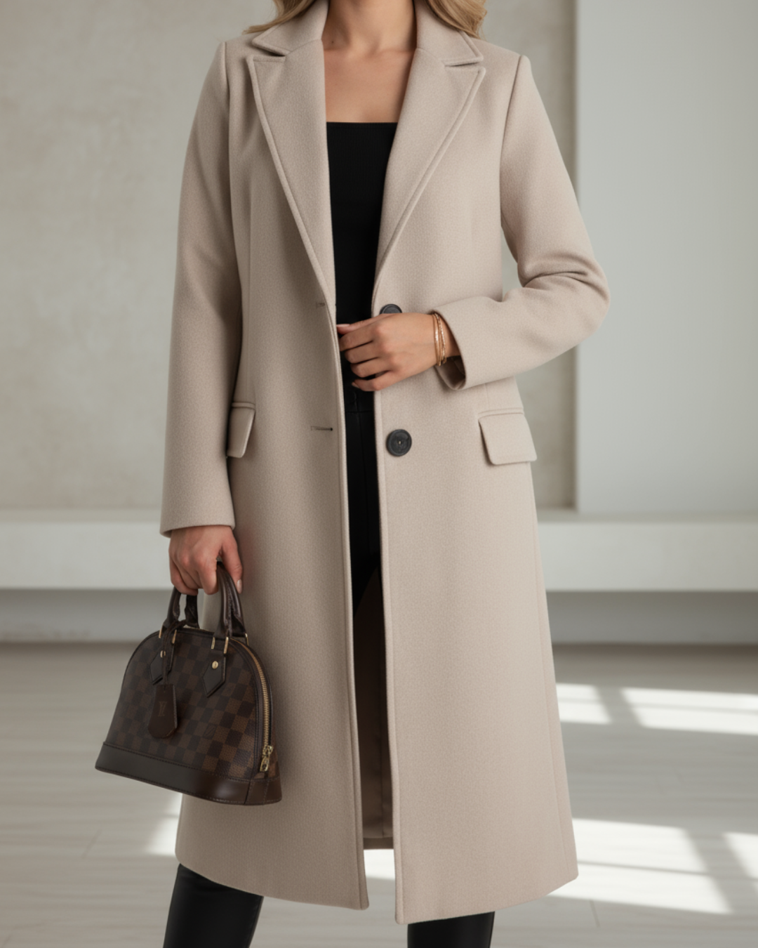 LUCIENNE ELEGANT LÅNG KAPA