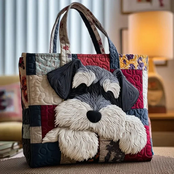 BARKSHIRE SCHNAUZER-TOTE-VÄSKA
