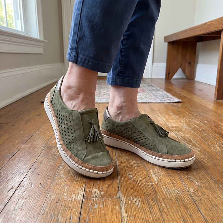 ELSPETH STICKAD KOMFORT SLIP-ONS