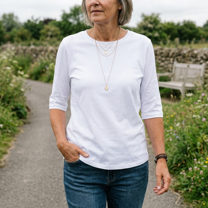 FELBRIGG ESSENTIAL BOMULLST-T-SHIRT