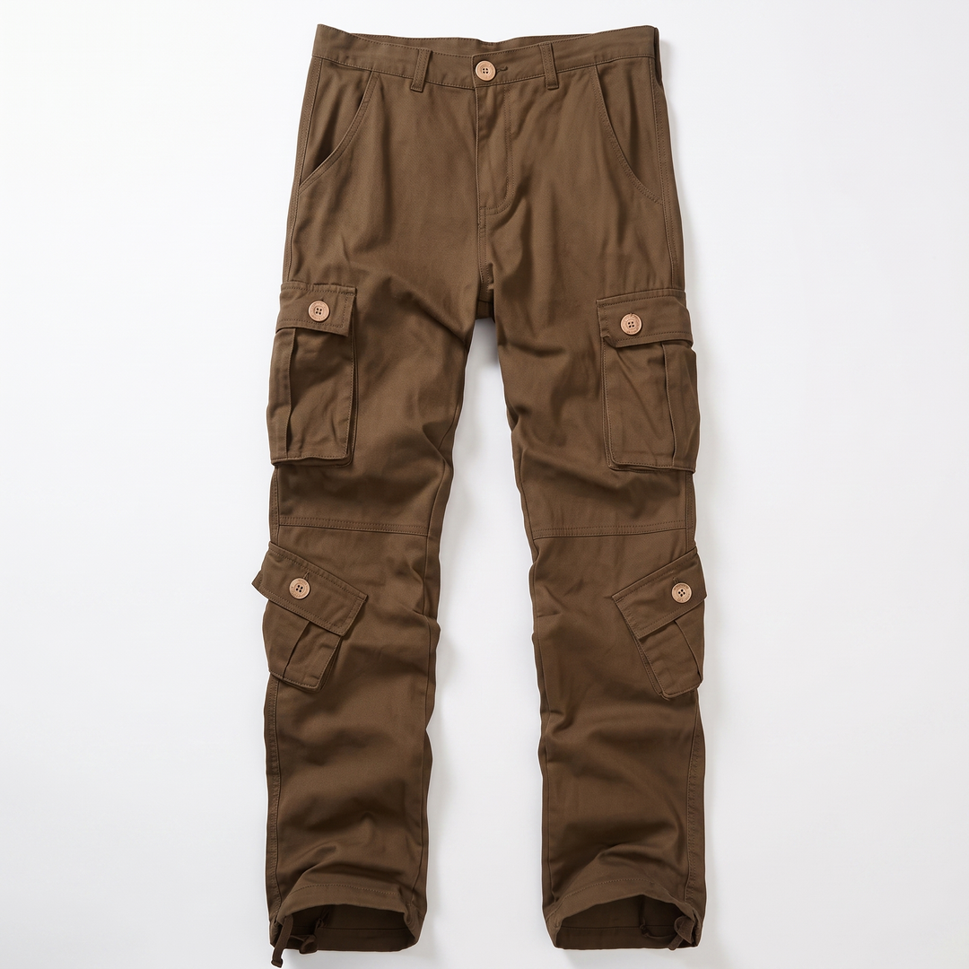 FARNWORTH CAMO CARGO BYXOR