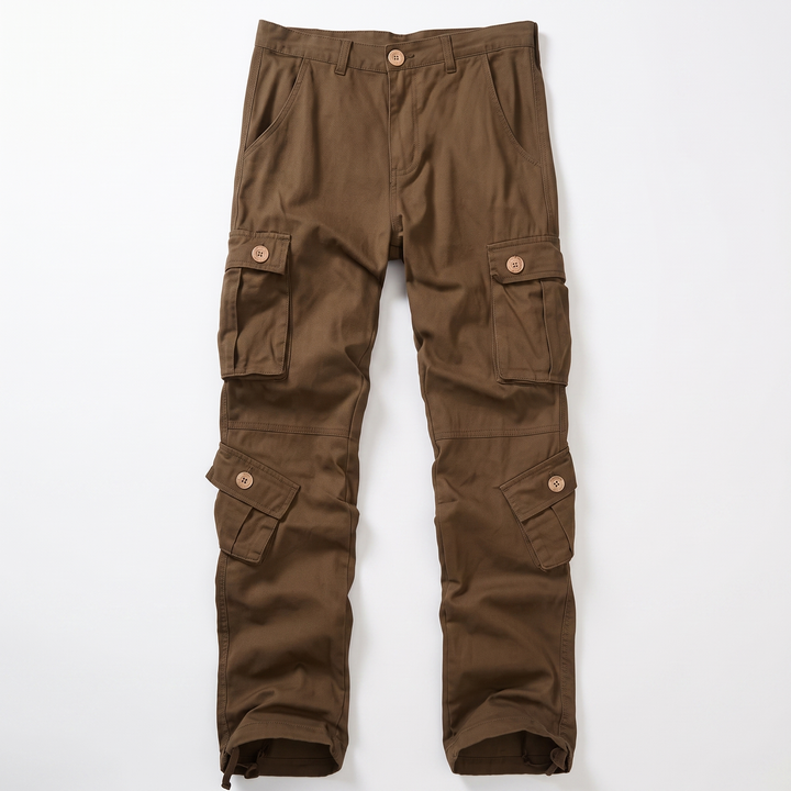 FARNWORTH CAMO CARGO BYXOR
