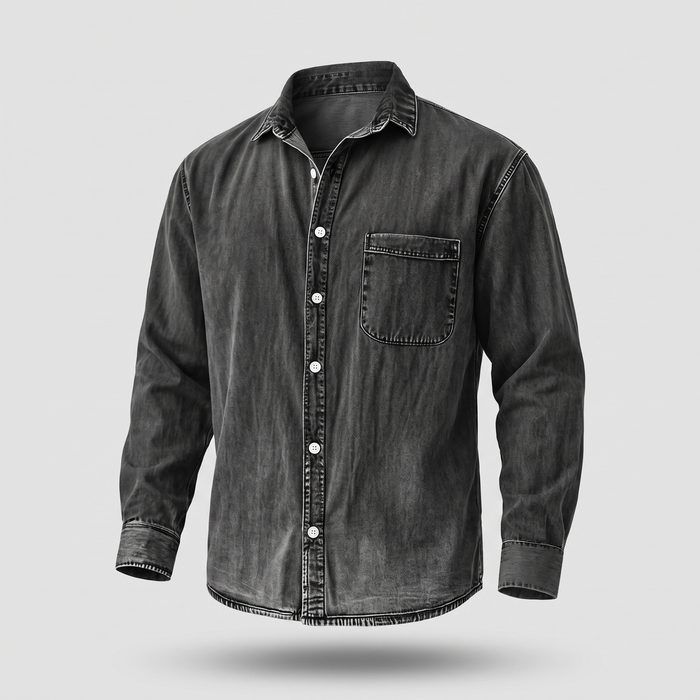 WESTBROOK VINTAGE JEANSSKJORTA