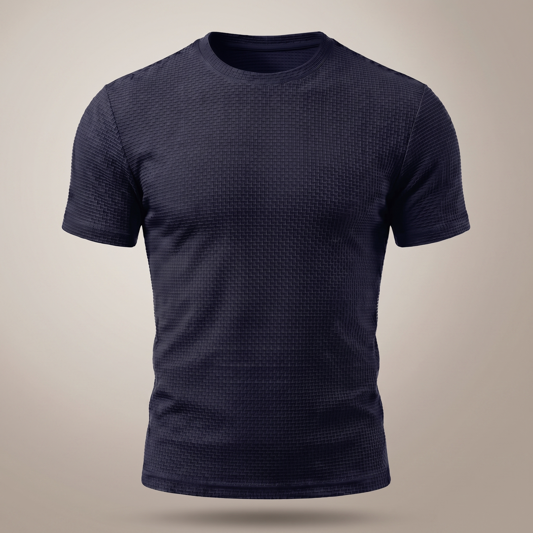 BRADFIELD MJUK BOMULLSTRYCKA MED RUNDRINGAD HALS