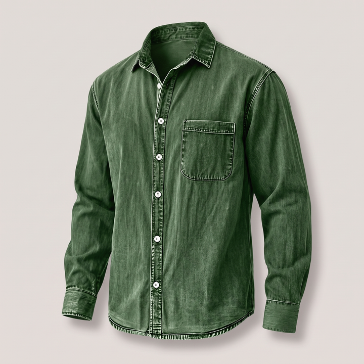 WESTBROOK VINTAGE JEANSSKJORTA