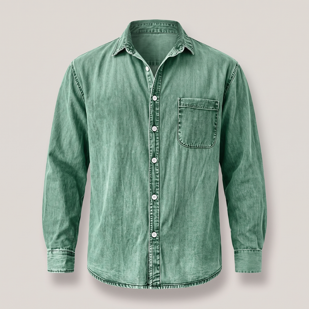 WESTBROOK VINTAGE JEANSSKJORTA