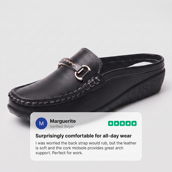 BRIONY KOMFORTLOAFERS I LÄDER