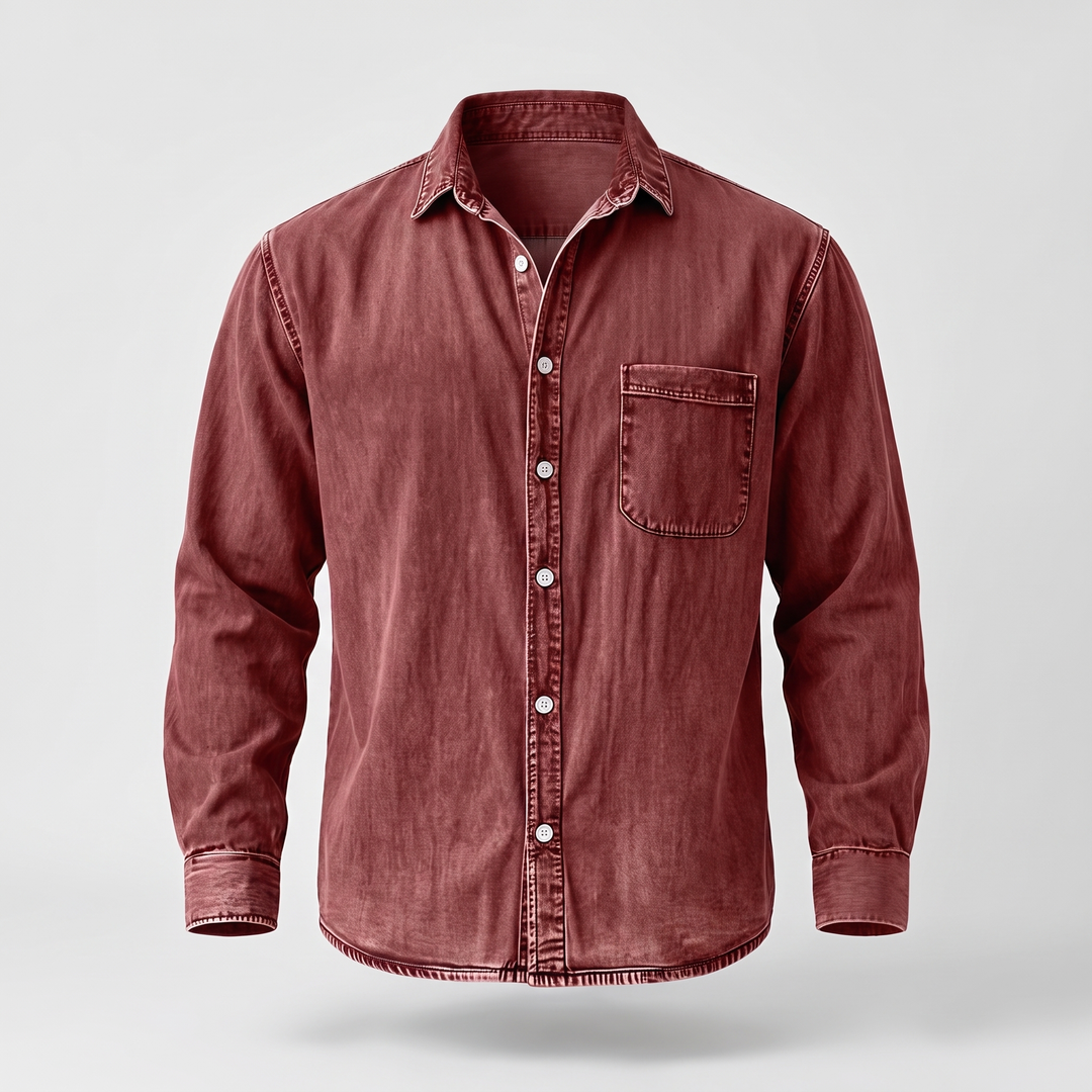 WESTBROOK VINTAGE JEANSSKJORTA