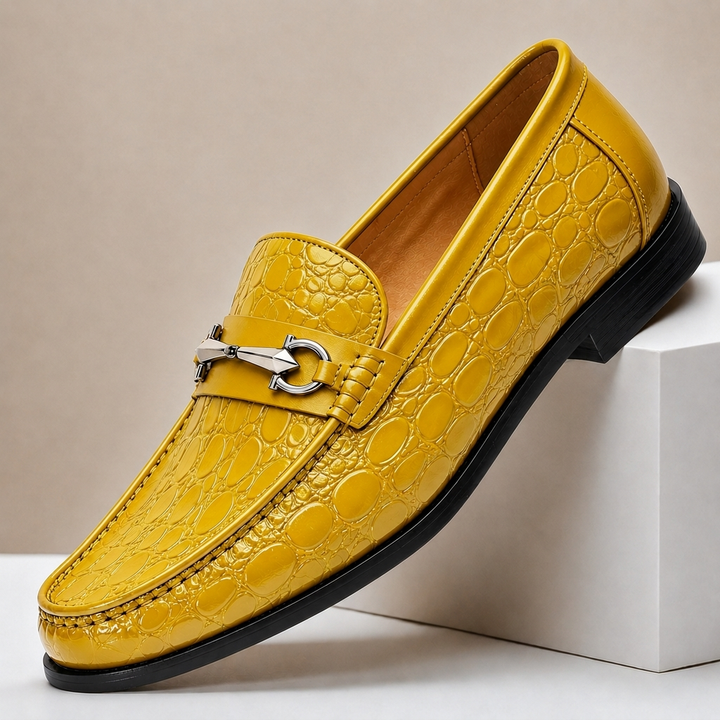 CARROWMERE LOAFERS I TEXTURERAT LÄDER