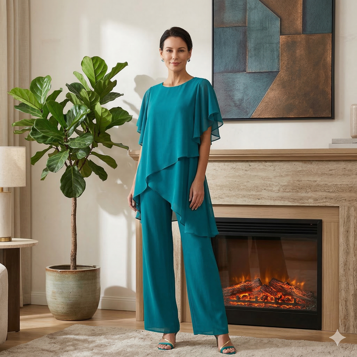 ELLA ELEGANT TOPP &amp; BYXOR KOMBO