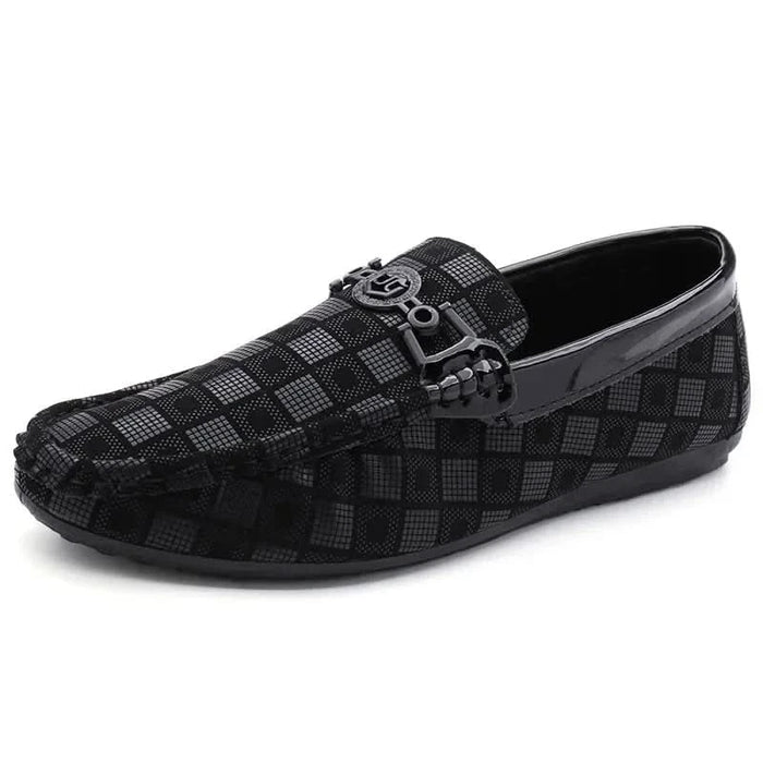 BENSON RUTIGA LÄDERLOAFERS